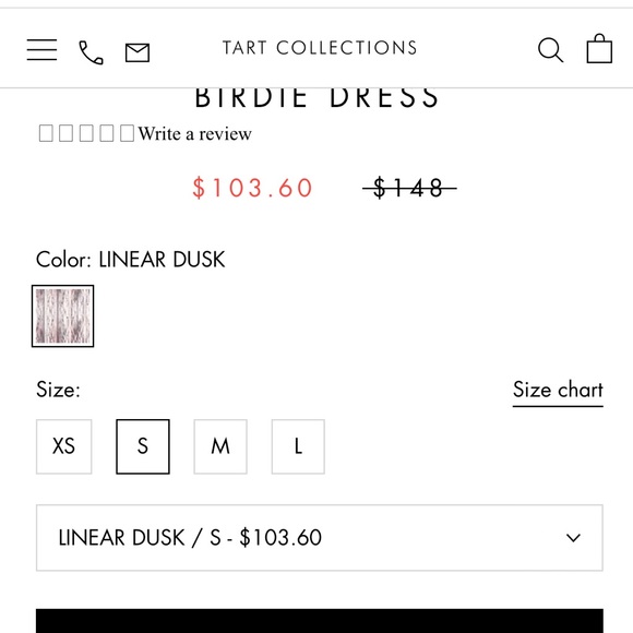 Tart- Birdie dress, NWT - Picture 6 of 7